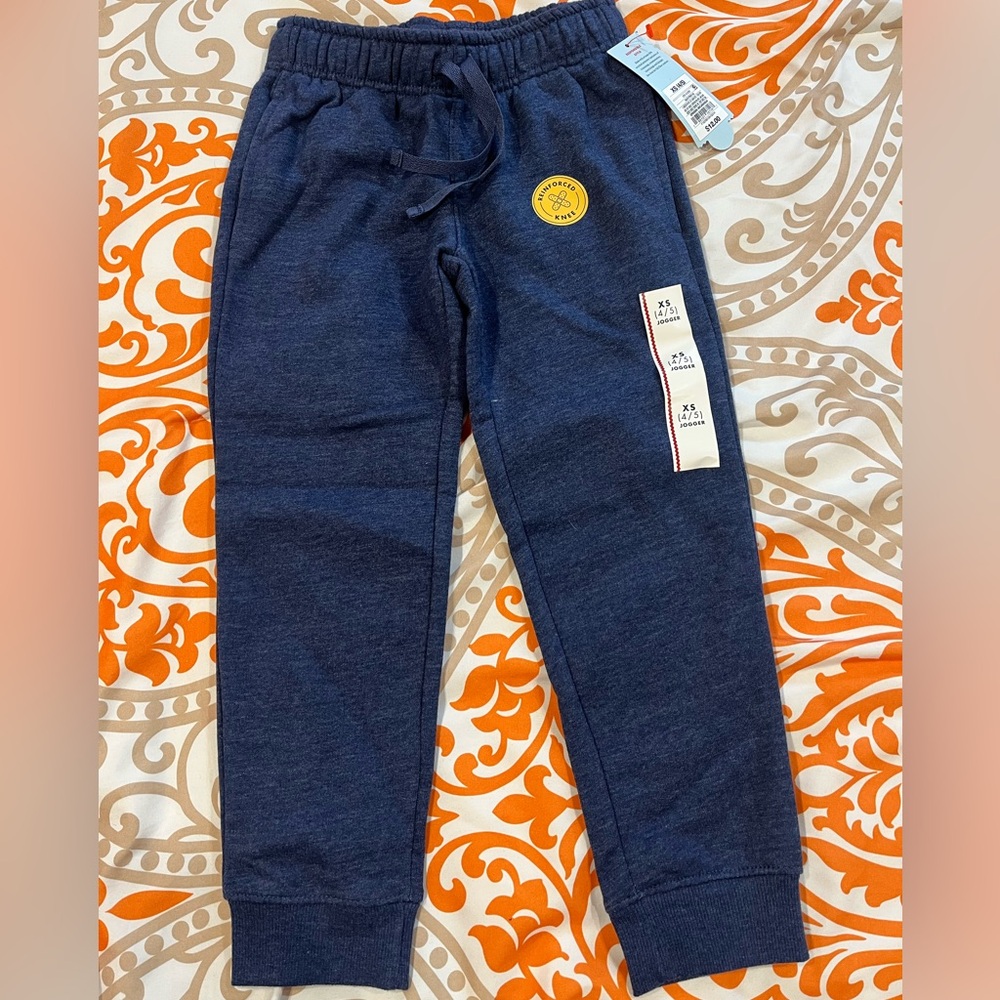 Cat & Jack Navy Blue Jogger Pants. Size XS. New with Tag